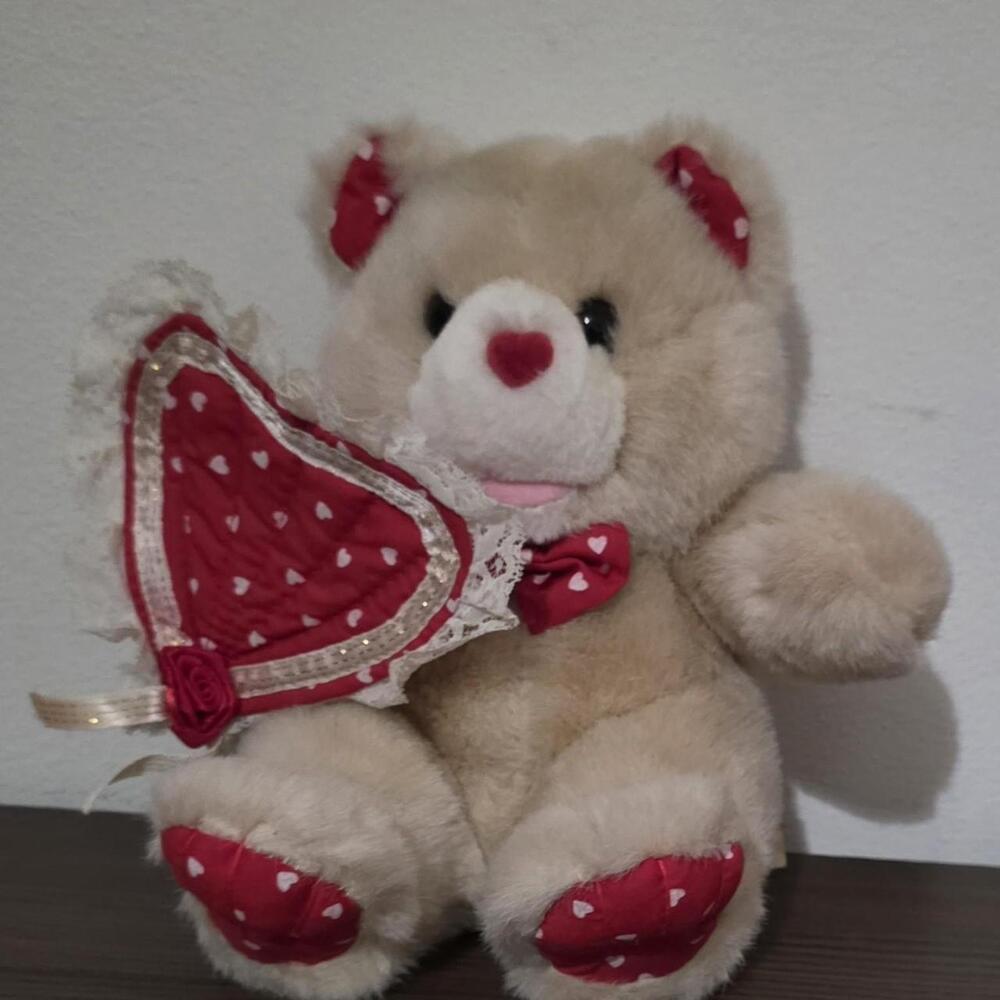 vintage valentines bear